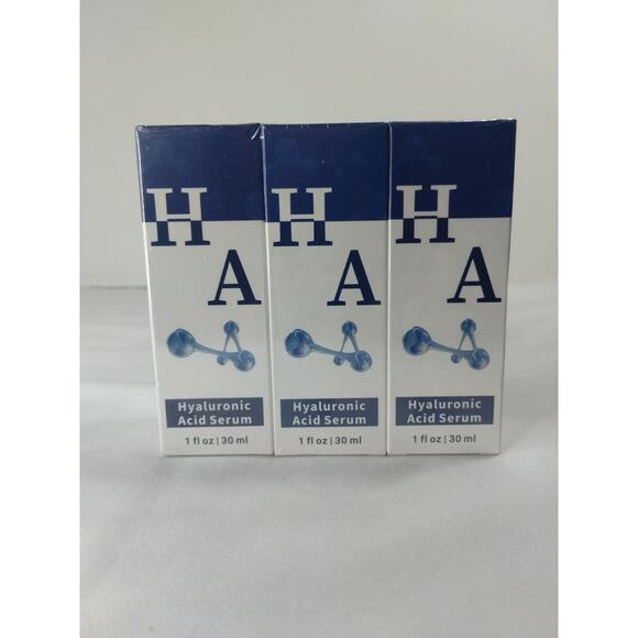Abote Hyaluronic Acid Serum Moisturizing Face Anti-wrinkle 3-pack Sealed 4/2027 - Picture 1 of 4